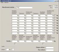 Prelucrarea datelor de cântărire pe un computer