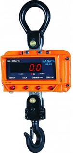 Cântare suspendate, cântare de macara